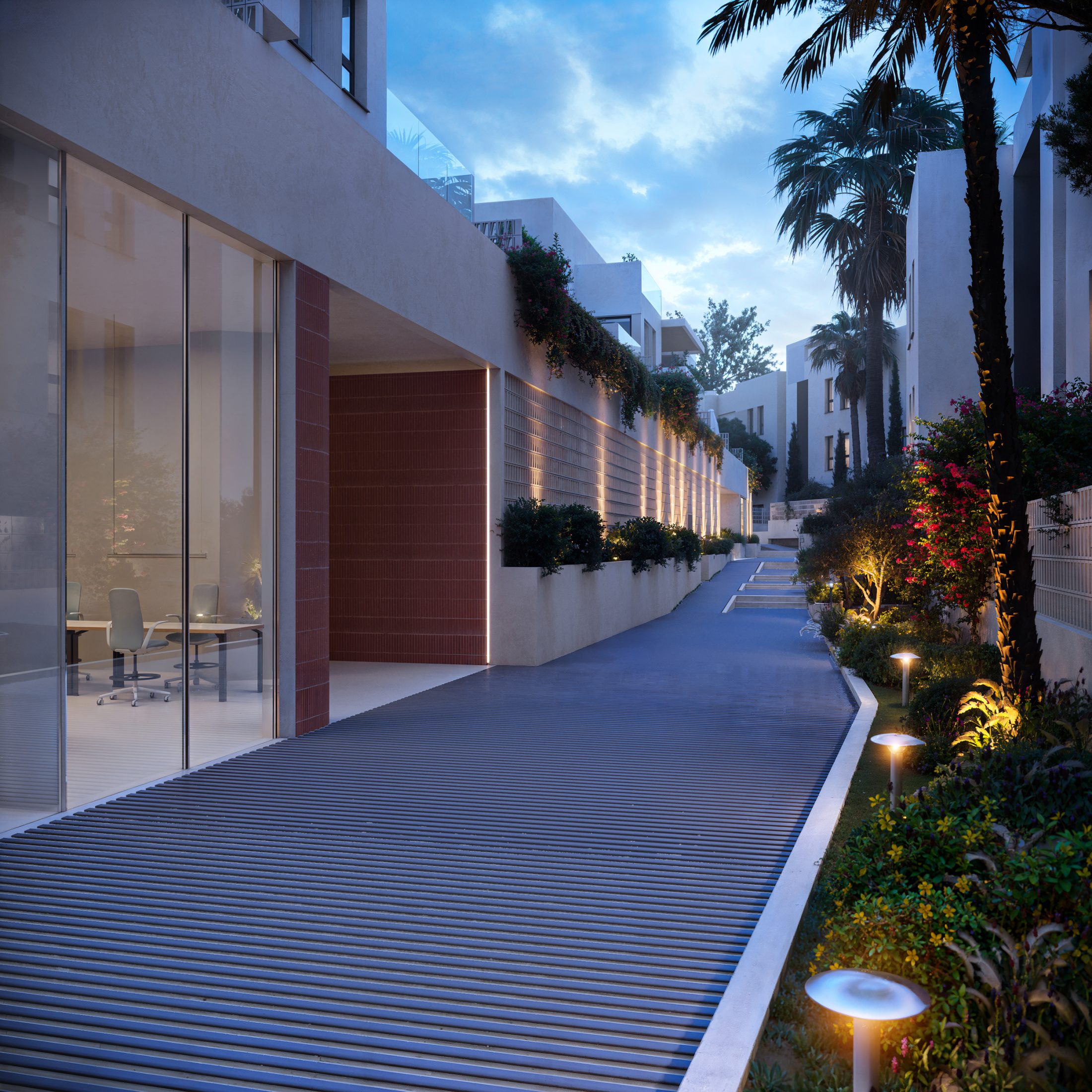 Viviendas exclusivas con piscina, wellness y vistas al mar