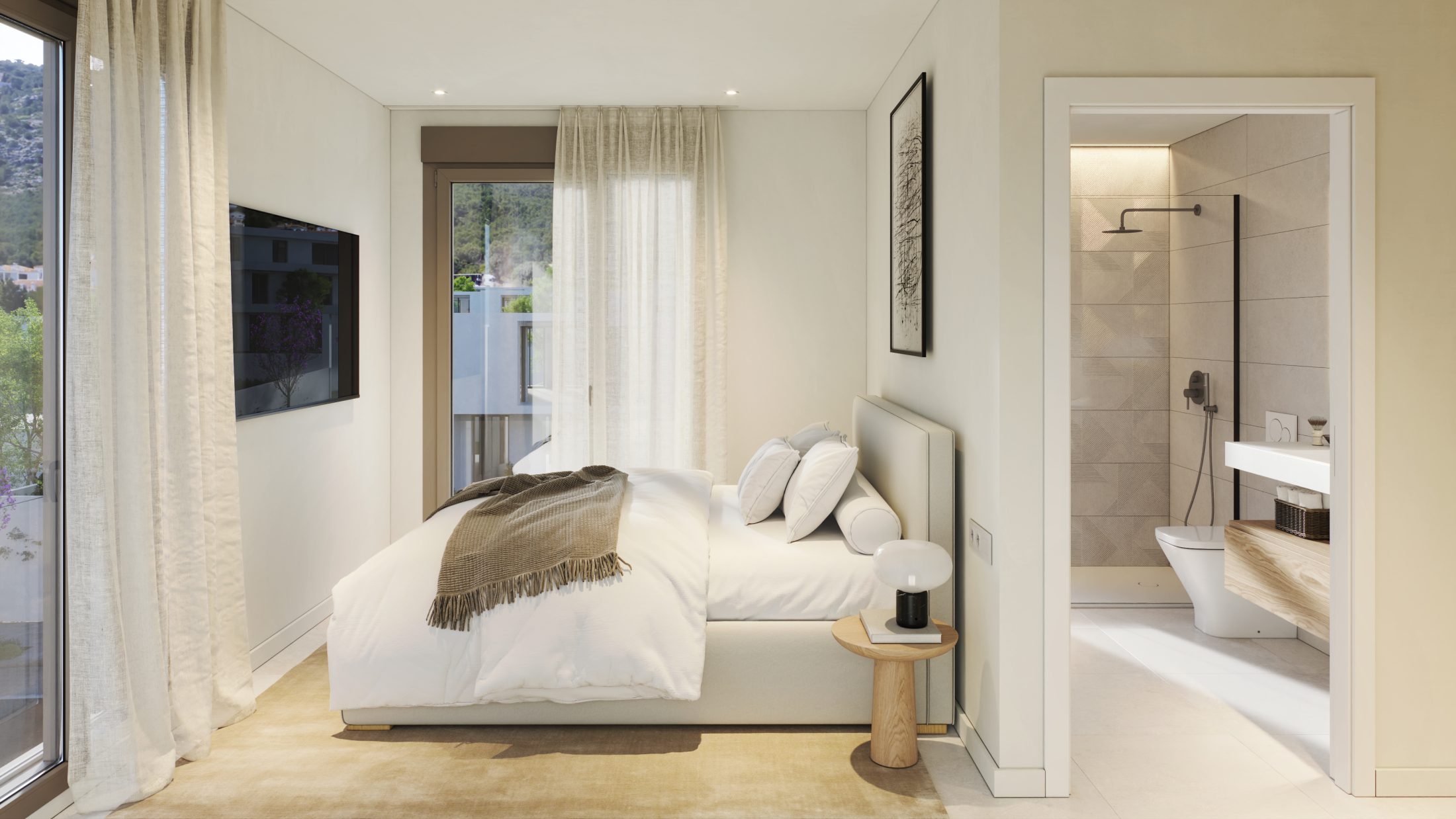 VIVIENDAS EXCLUSIVAS CON PISCINA, WELLNESS Y VISTAS AL MAR