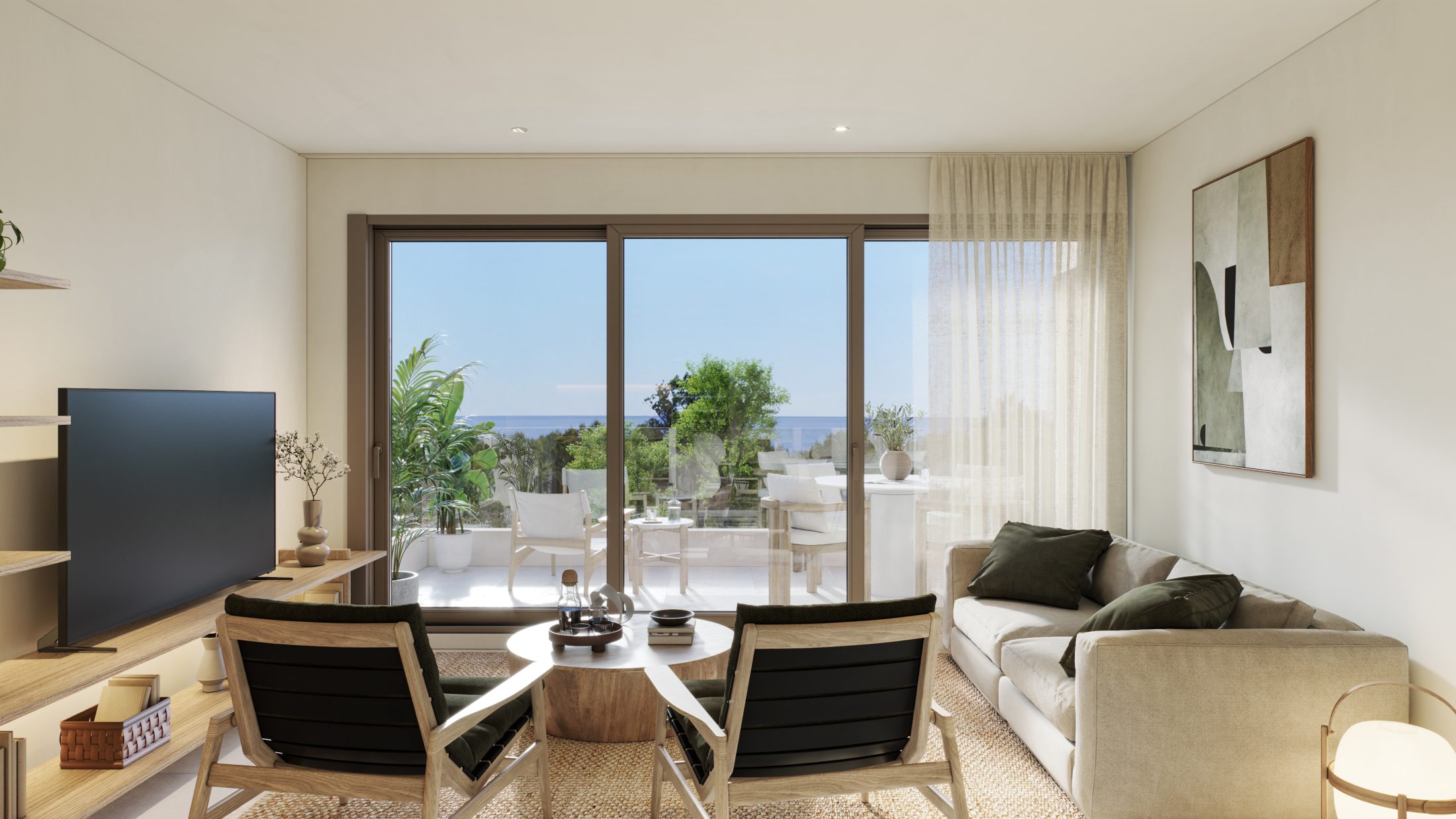 VIVIENDAS EXCLUSIVAS CON PISCINA, WELLNESS Y VISTAS AL MAR