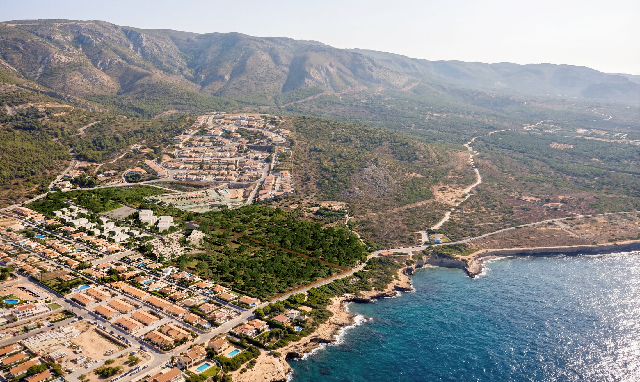 Viviendas exclusivas con piscina, wellness y vistas al mar