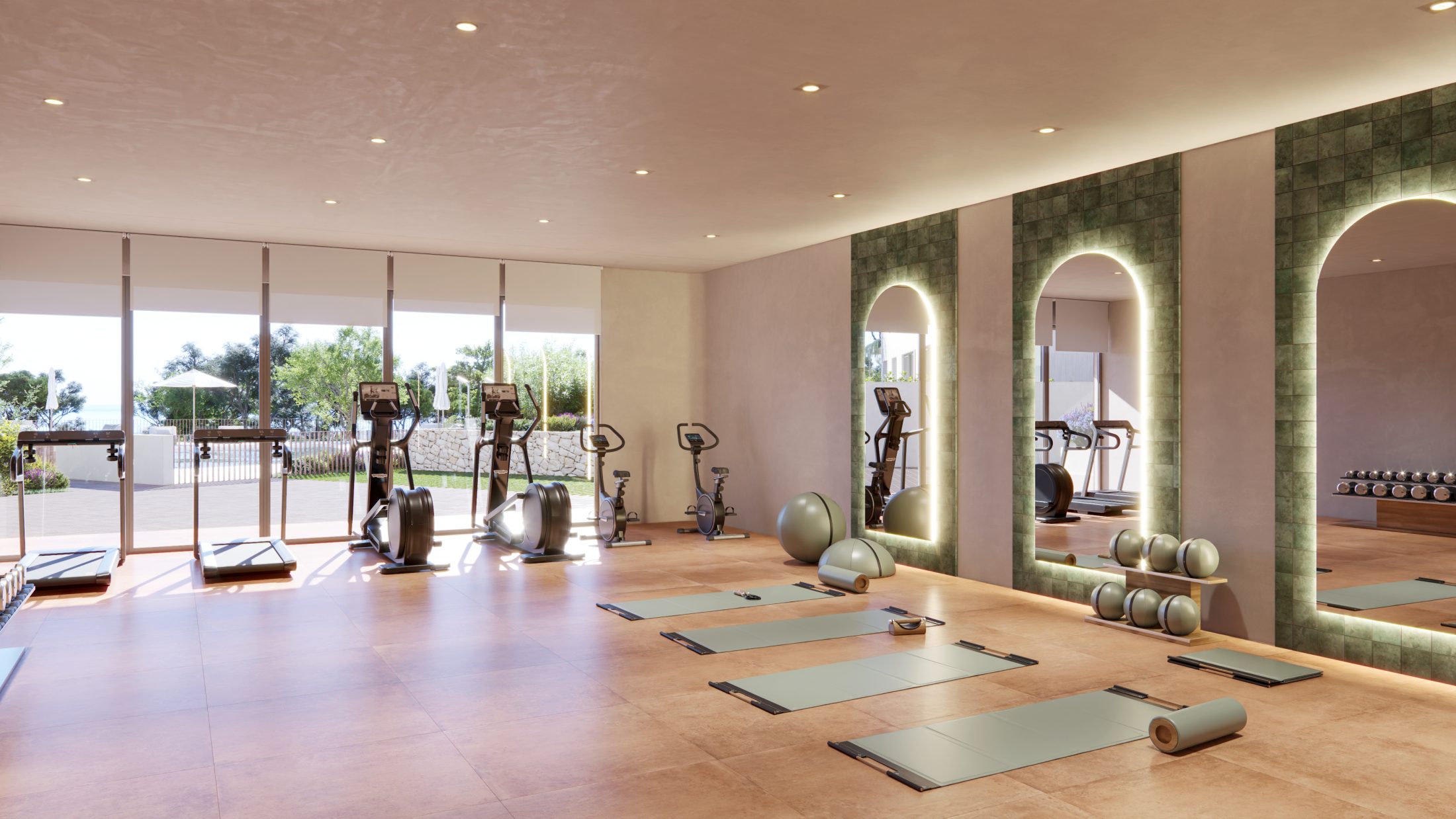 VIVIENDAS EXCLUSIVAS CON PISCINA, WELLNESS Y VISTAS AL MAR
