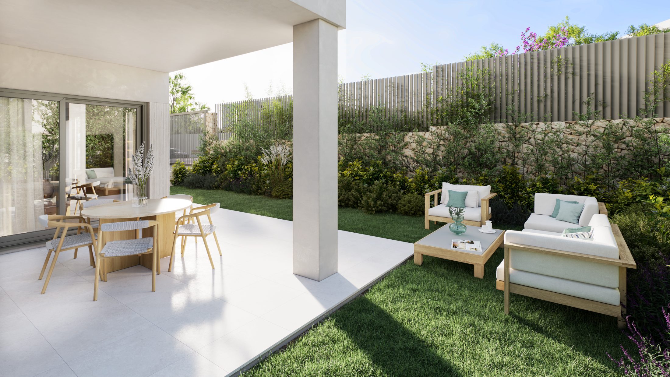 VIVIENDAS EXCLUSIVAS CON PISCINA, WELLNESS Y VISTAS AL MAR