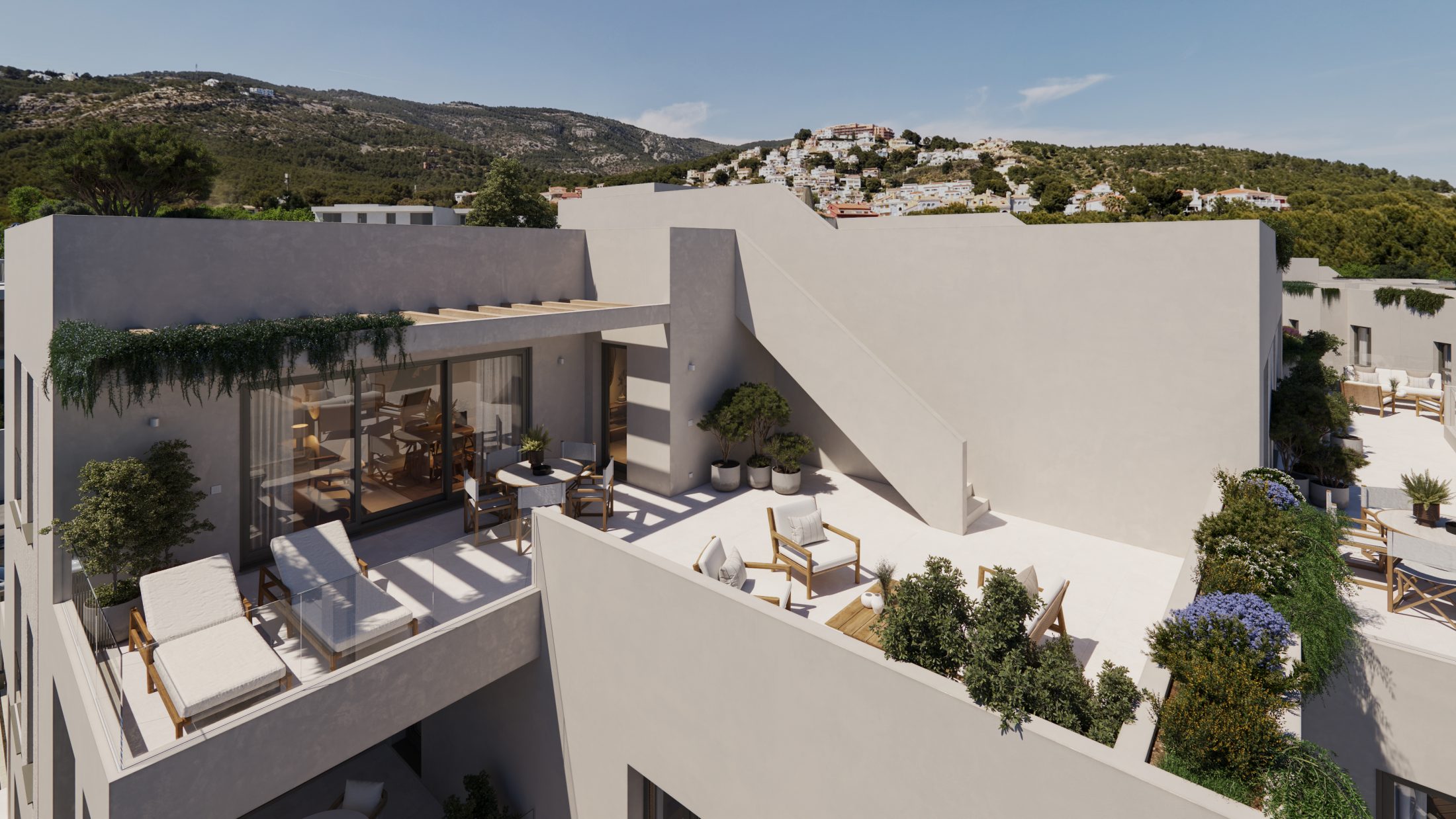 VIVIENDAS EXCLUSIVAS CON PISCINA, WELLNESS Y VISTAS AL MAR