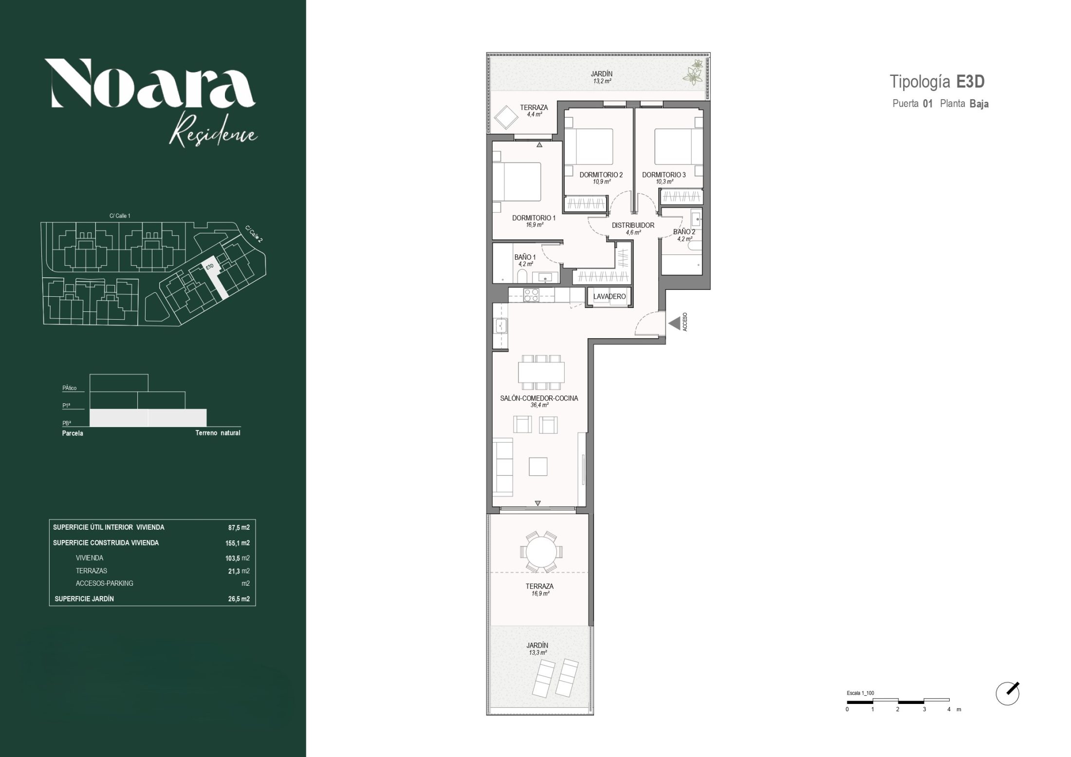 Viviendas exclusivas con piscina, wellness y vistas al mar