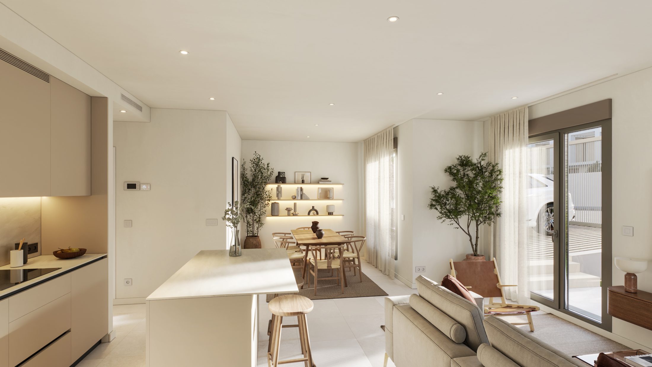 VIVIENDAS EXCLUSIVAS CON PISCINA, WELLNESS Y VISTAS AL MAR