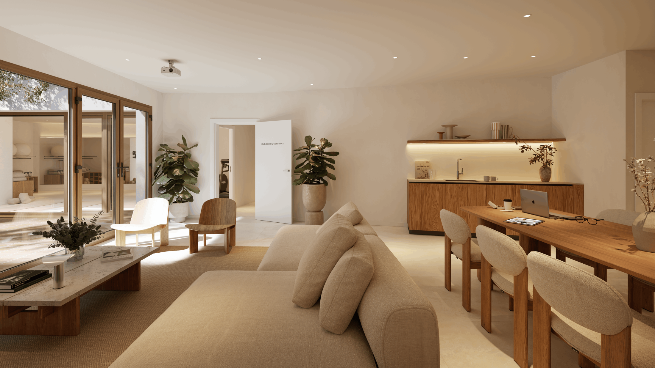 Viviendas de lujo con piscina, zona wellness y vistas al Mediterráneo