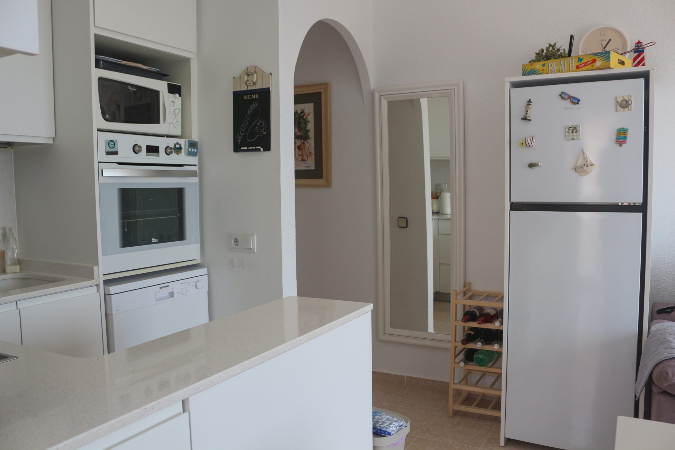 Apartamento con 2 terrazas y vistas al mar y la montaña