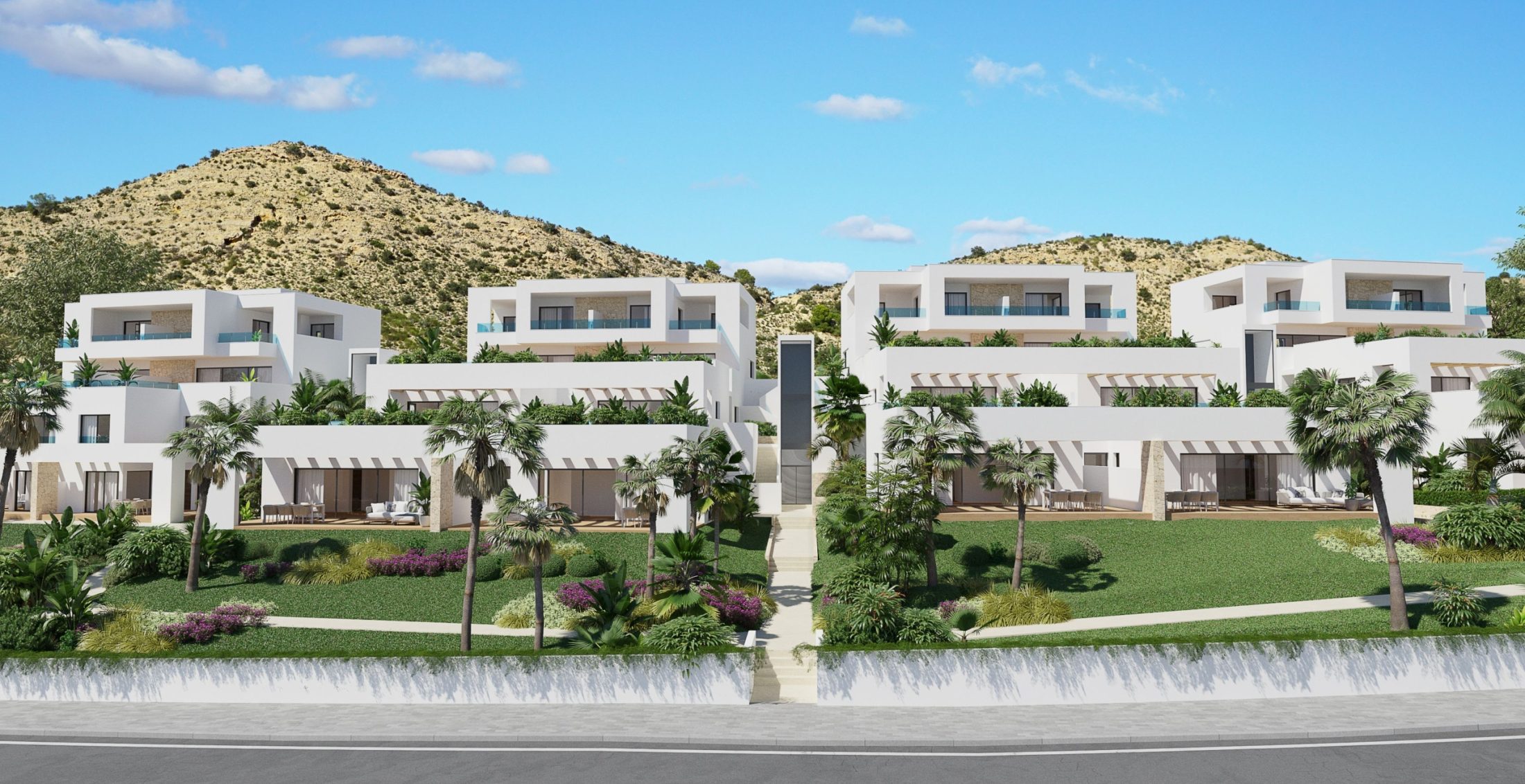 Apartments on the golf course in Elche