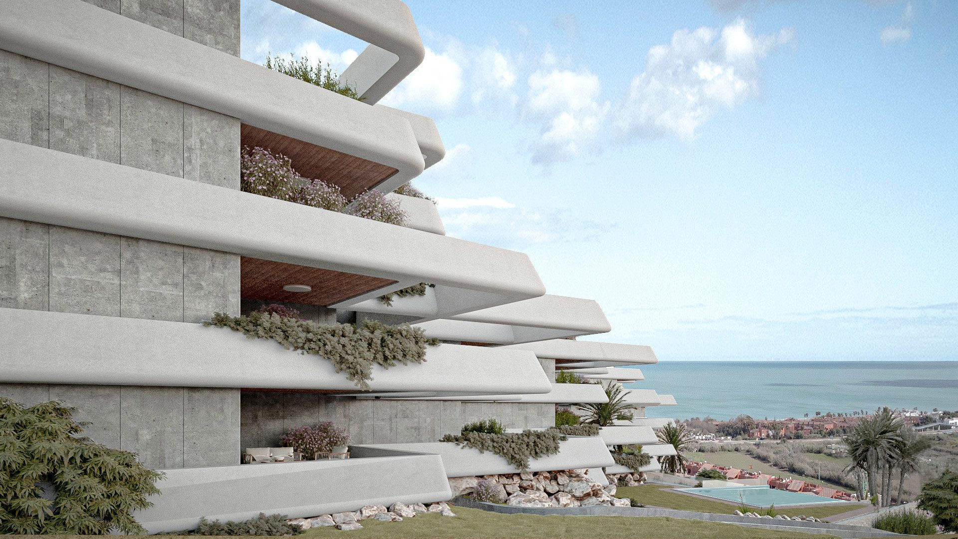 Nuevo Proyecto Residencial AURUM Manilva con Vistas al Mar
