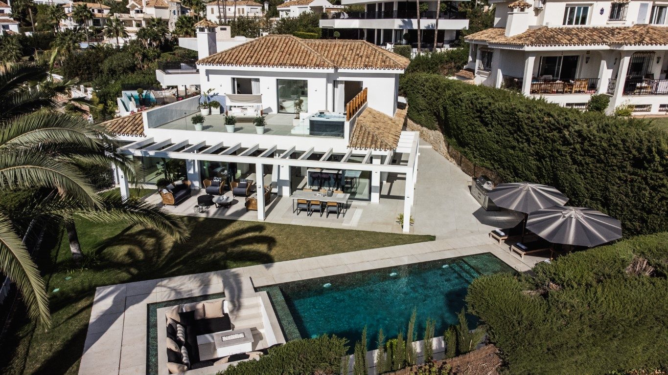 Villa Capri en el corazón de Nueva Andalucía, Marbella
